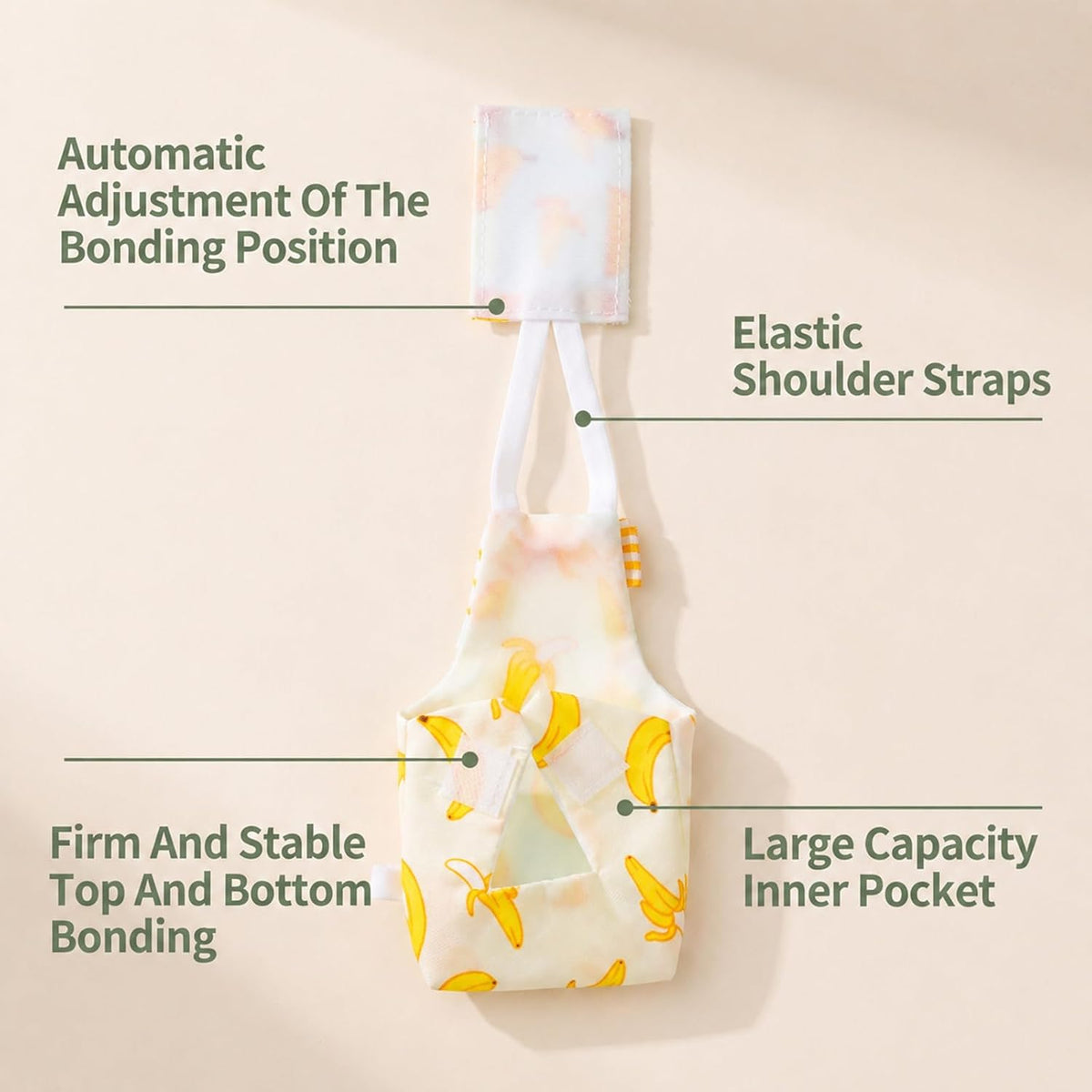Bird Diaper with Waterproof Inner & Diapers Replacement - Image 6