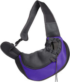 Pet Dog Sling Carrier, Breathable Mesh Portable Travel Safe Pet Sling Shoulder Bag Carrier with Adjustable Non-Slip Shoulder Strap for Small Dogs Cats Puppy - Image 10