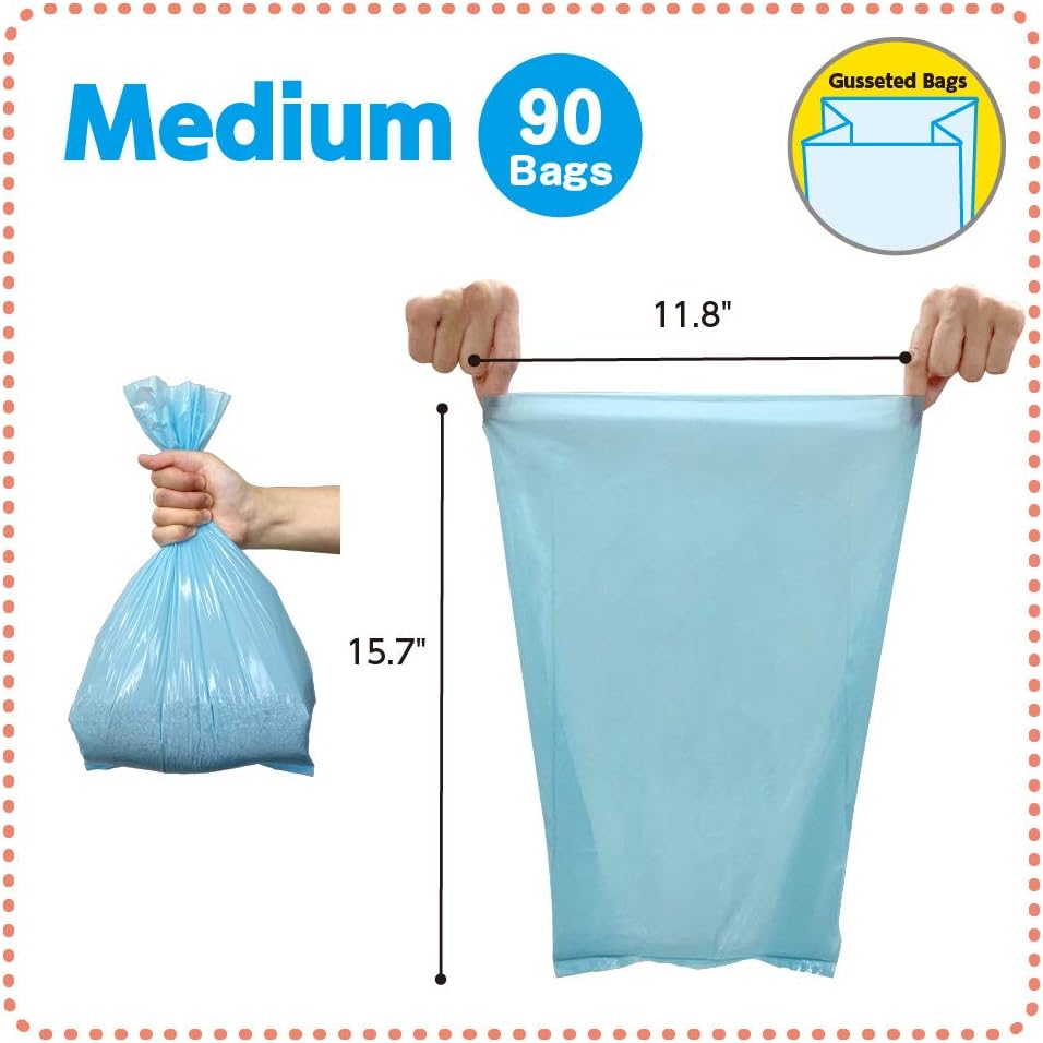 BOS odor sealing cat waste bags packaging details
