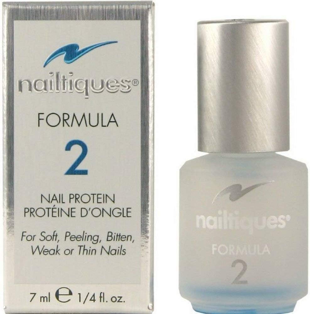 Nailtiques Formula 2 protein treatment for soft and peeling nail growth