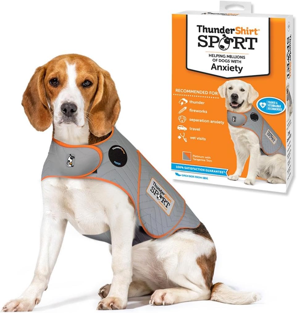 ThunderShirt for Dogs, Large, Platinum Sport - Dog Anxiety Relief Calming Vest - Image 11