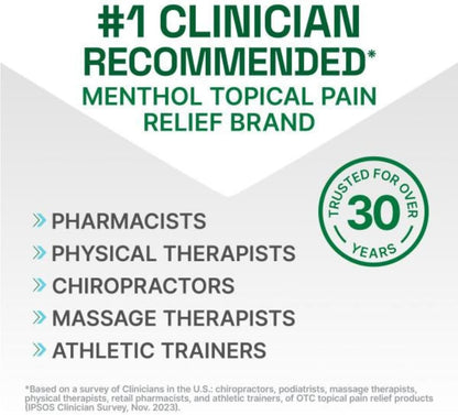 Authentic USA imported Biofreeze colorless pain spray for arthritis and joint relief.