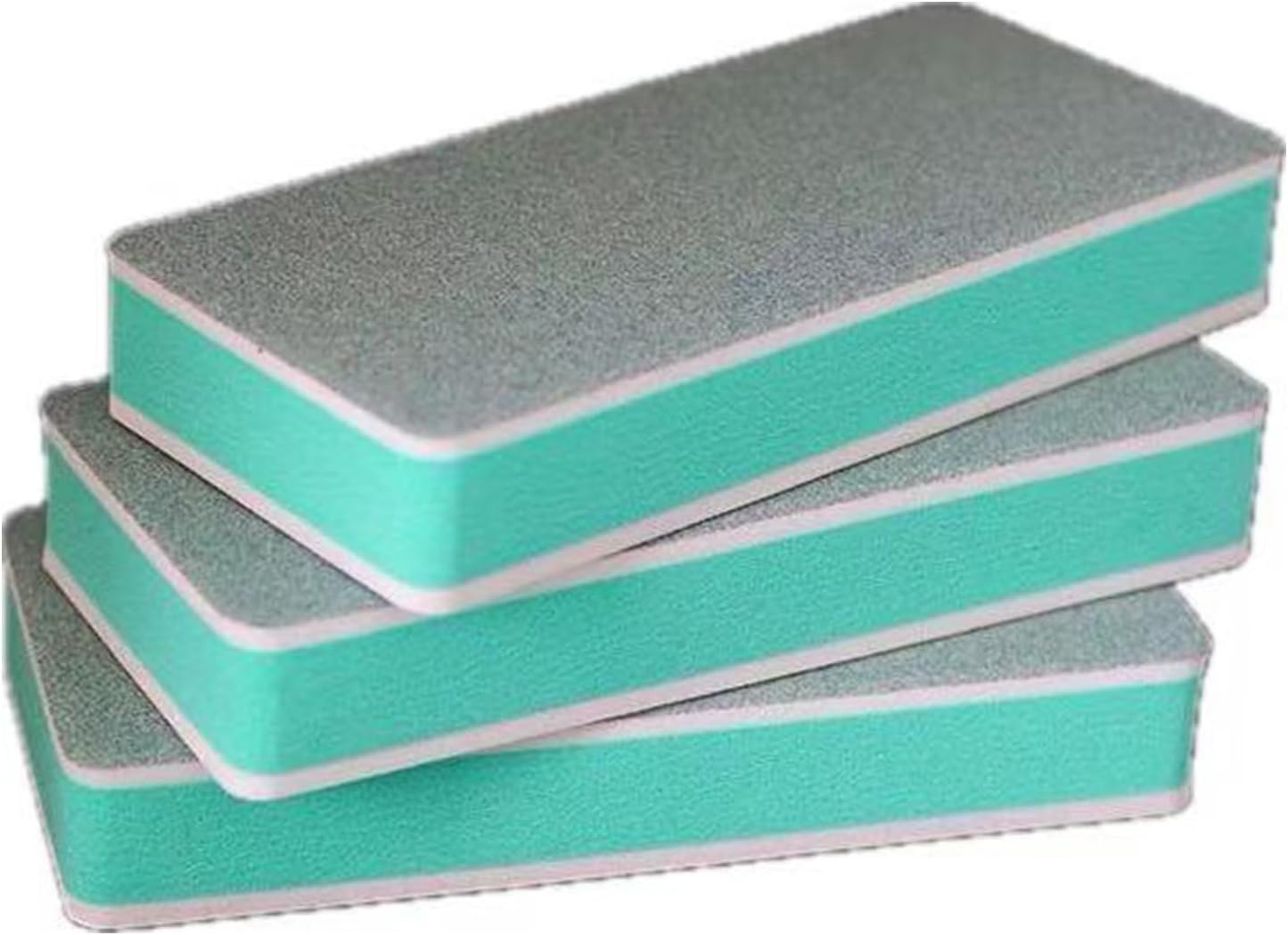 Zoewan aquarium limescale remover front view of three pack cleaning sponges