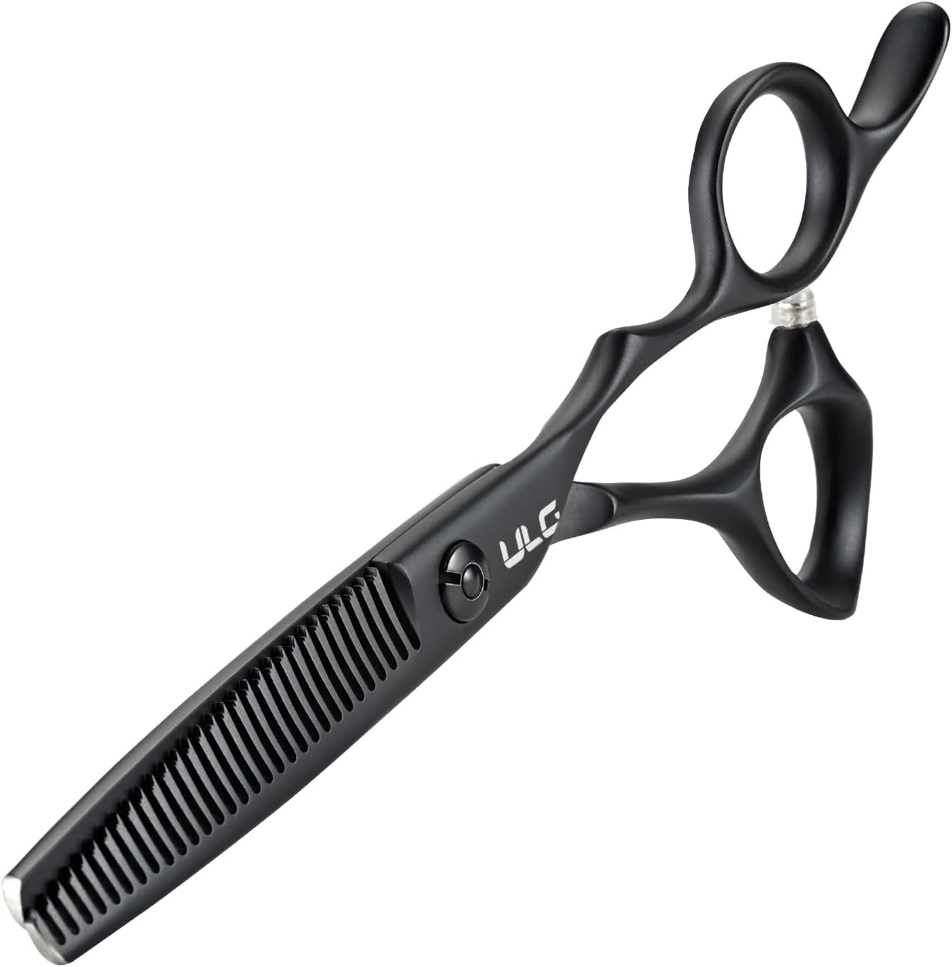 ULG texturizing shears professional stainless steel 30 teeth thinning scissors front view