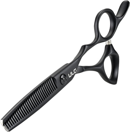ULG texturizing shears professional stainless steel 30 teeth thinning scissors front view