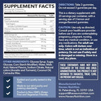Havasu Nutrition plant-based omega gummies supplement facts label