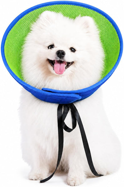 Soft Dog Cone Collar to Stop Licking After Surgery, Comfy Dog Cone Alternative for Large Medium Small Dogs/Cats, Adjustable Washable E-Collar for Spay Neuter Recovery and Neck Protection - Image 11