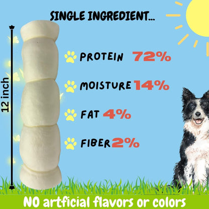 Collagen rich dog bones for joint and bone support