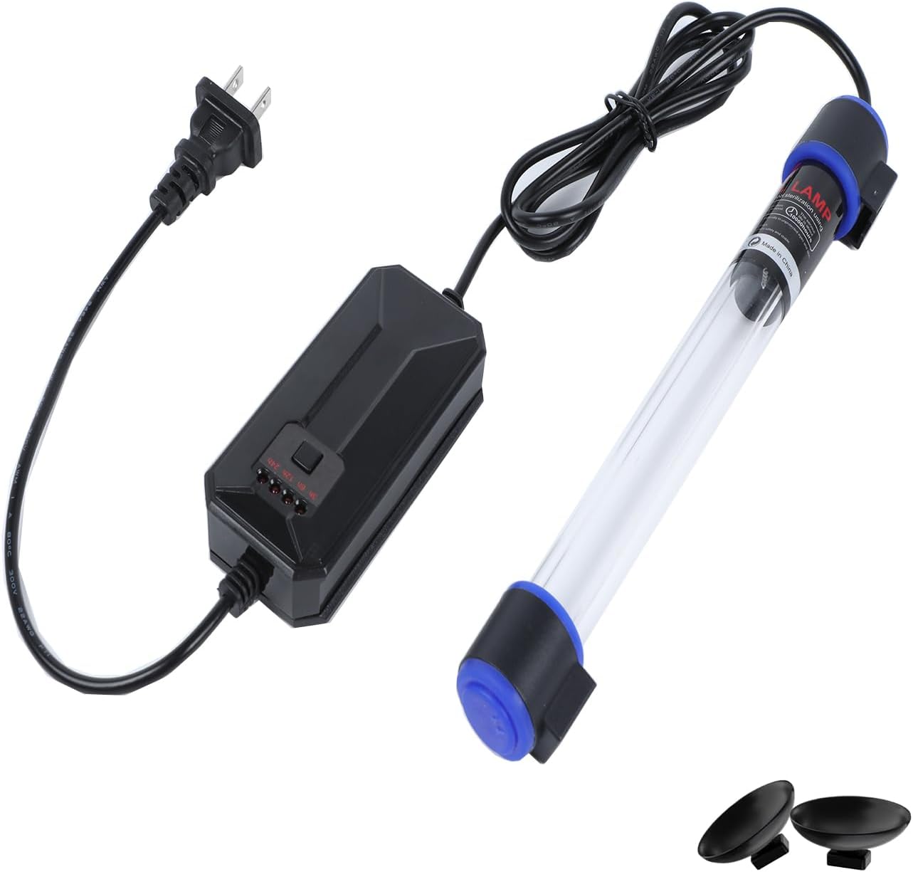 9W UVC Aquarium Light for Fish Tank and Pond - Quartz Tube Waterproof UV Lamp, Water Clarifier for Clearer Water - Image 10