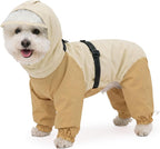 Nanaki Waterproof Dog Raincoat with Harness-Full Body Dog Raincoats Outdoor | For Rainy Days,Hiking Camping,Reflective Safety Strips,Full-Body Protection,Easy On/Off,Detachable&adjustable Hood,Breathable - Image 11
