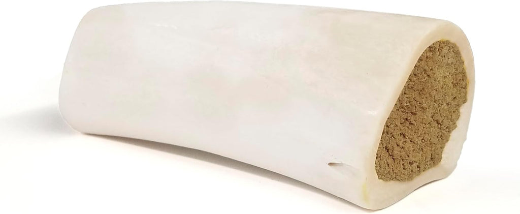 Cadet Stuffed Shin Bone, Long Lasting Dog Bones for Aggressive Chewers, High Protein Filled Dental Chew, Bully Stick Peanut Butter Filling, 5-6" for Large Dogs - Image 14
