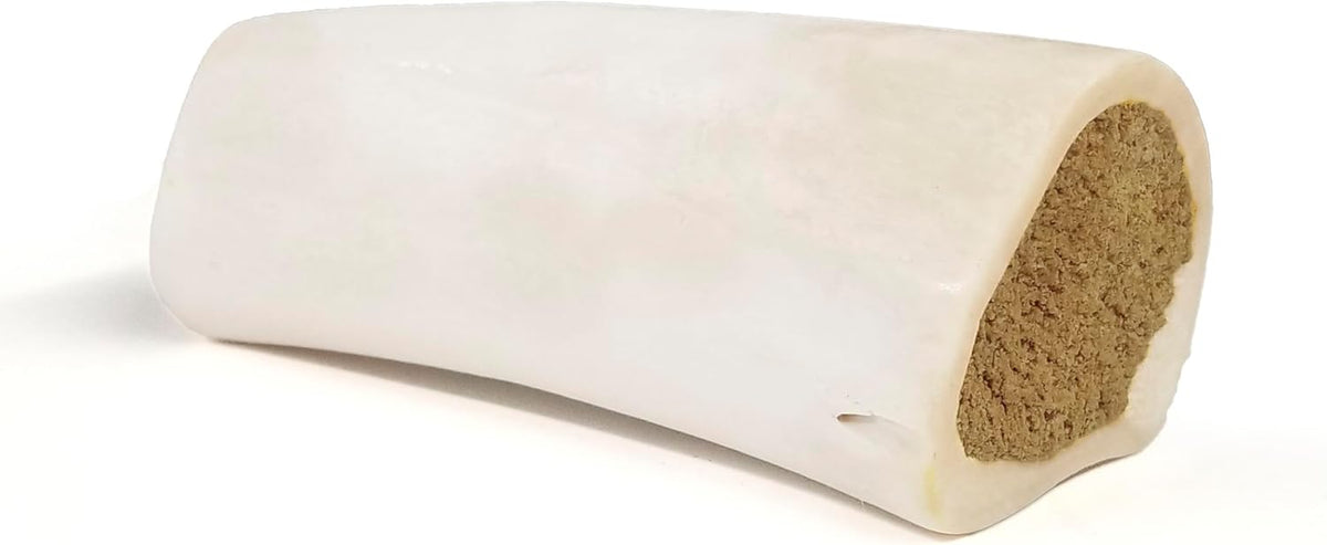 Cadet Stuffed Shin Bone, Long Lasting Dog Bones for Aggressive Chewers, High Protein Filled Dental Chew, Bully Stick Peanut Butter Filling, 5-6" for Large Dogs - Image 14