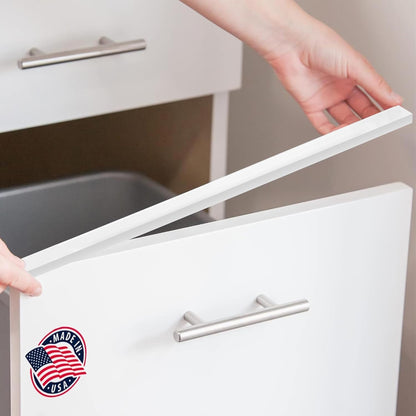 Cabinet Hero Slimline Cabinet Edge Protector front view on drawer