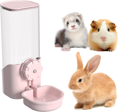 Rabbit Water Bottle for Cage Crate, 29oz No Drip Hanging Automatic Pet Water Dispenser for Small Animal Guinea Pig Bunny Chinchilla Ferret Hedgehog Puppy Cat (Blue) - Image 9