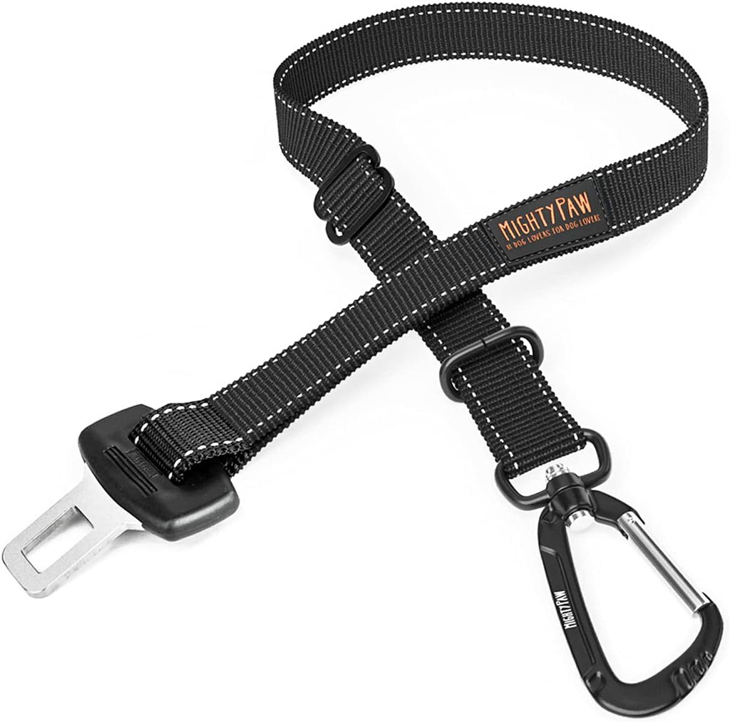 Mighty Paw Dog Seat Belt For Car Headrest - Distraction Free Driving, Heavy-Duty Aviation Grade Aluminum Carabiner, and Tactical Buckle.Adjustable Dog Seatbelt Harness for Small, Medium and Large Pets - Image 10