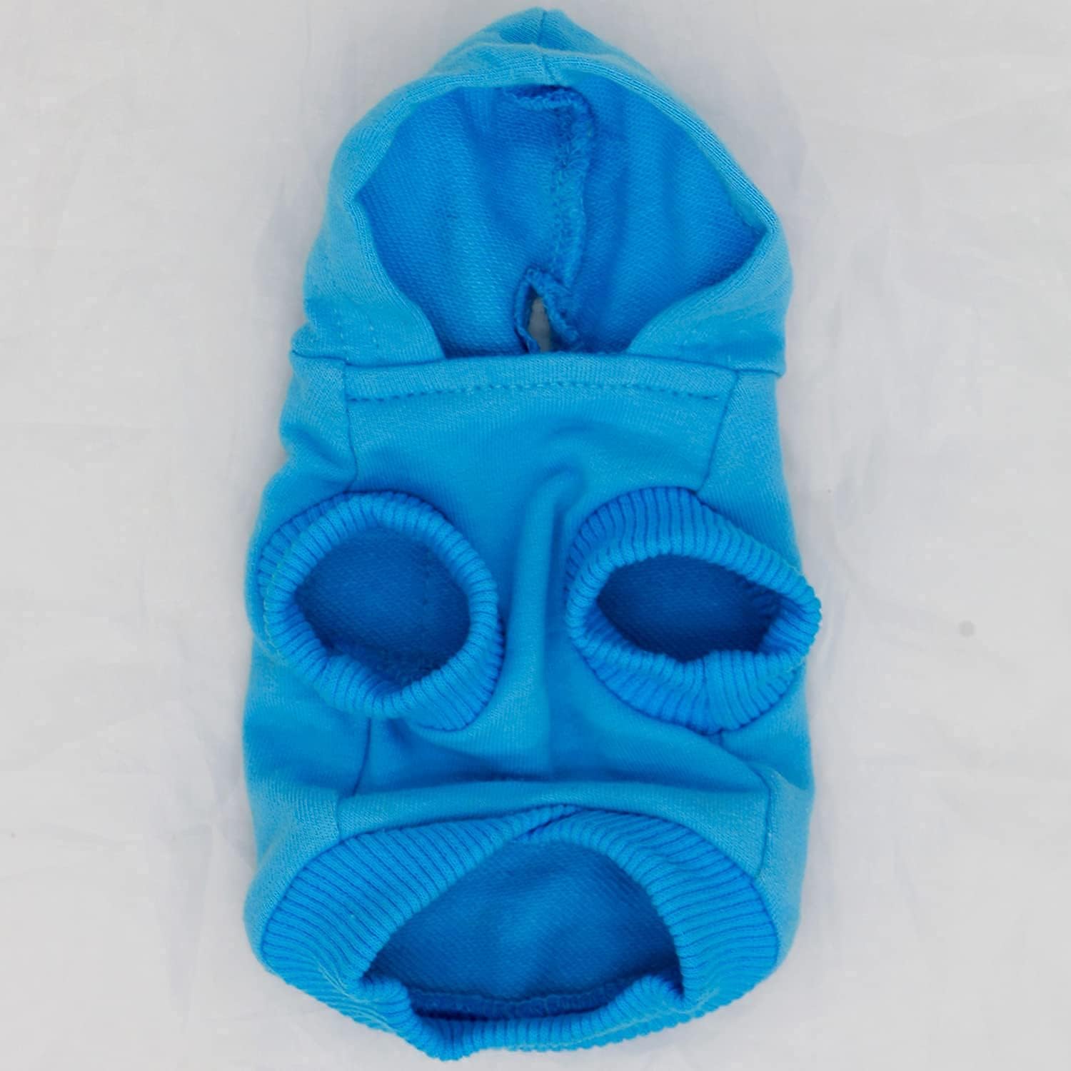 Close up of hood lanyard feature on Lophipets dog clothing