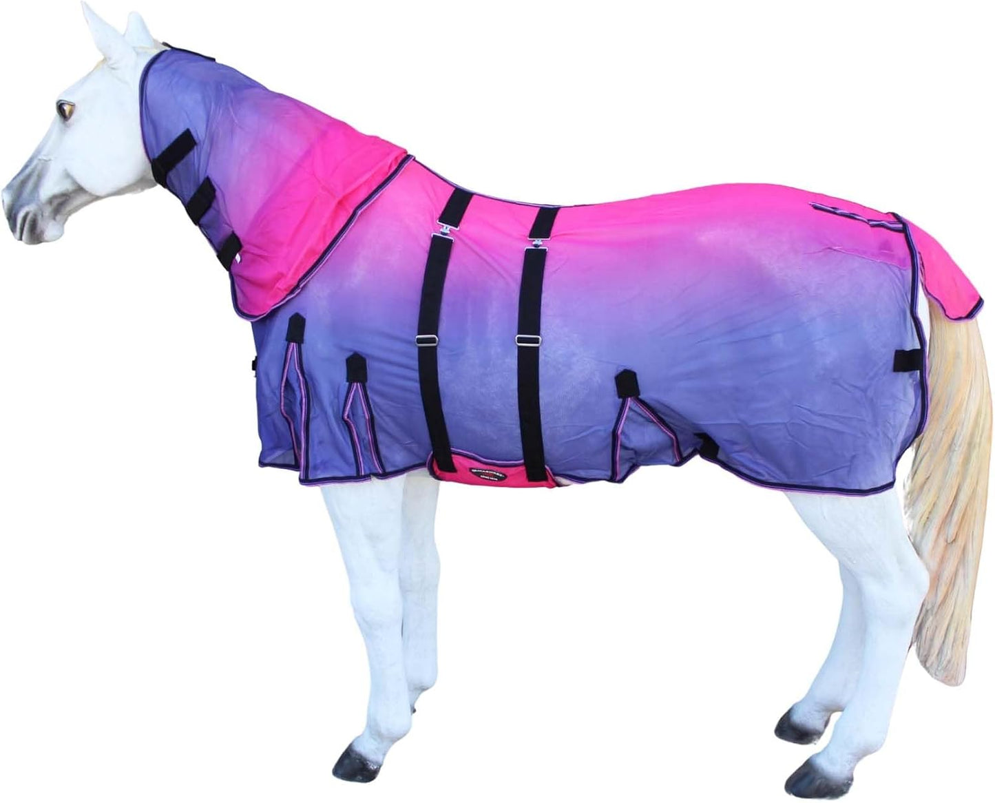 Challenger Horse Mesh Summer Fly Sheet Spring Airflow Neck 73110 - Image 10