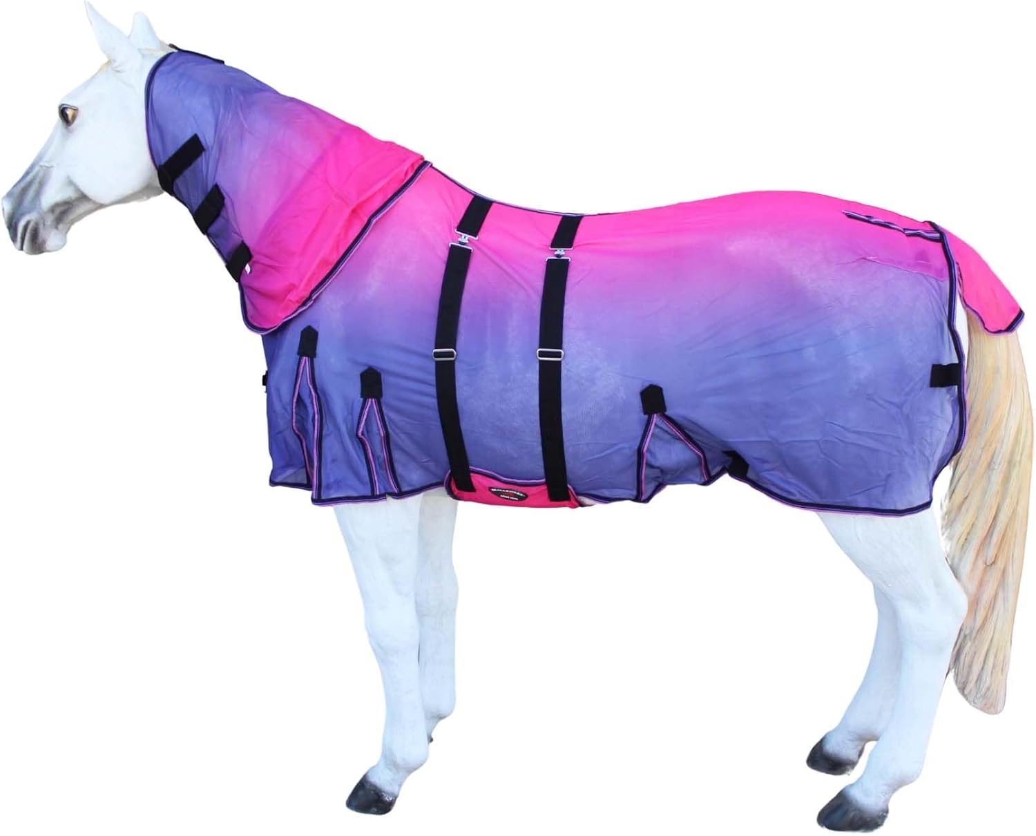 Challenger Horse Mesh Summer Fly Sheet Spring Airflow Neck 73110 - Image 10