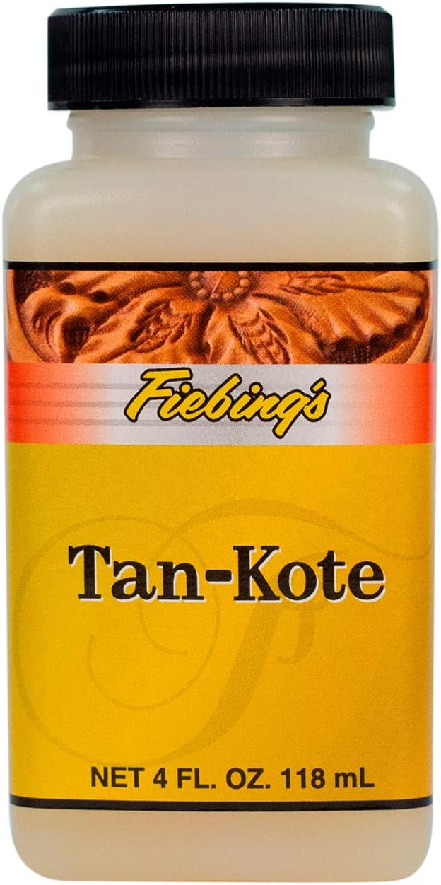 Fiebing's leather care compound ready for application