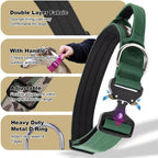 Tspro tactical dog collar with integrated control handle