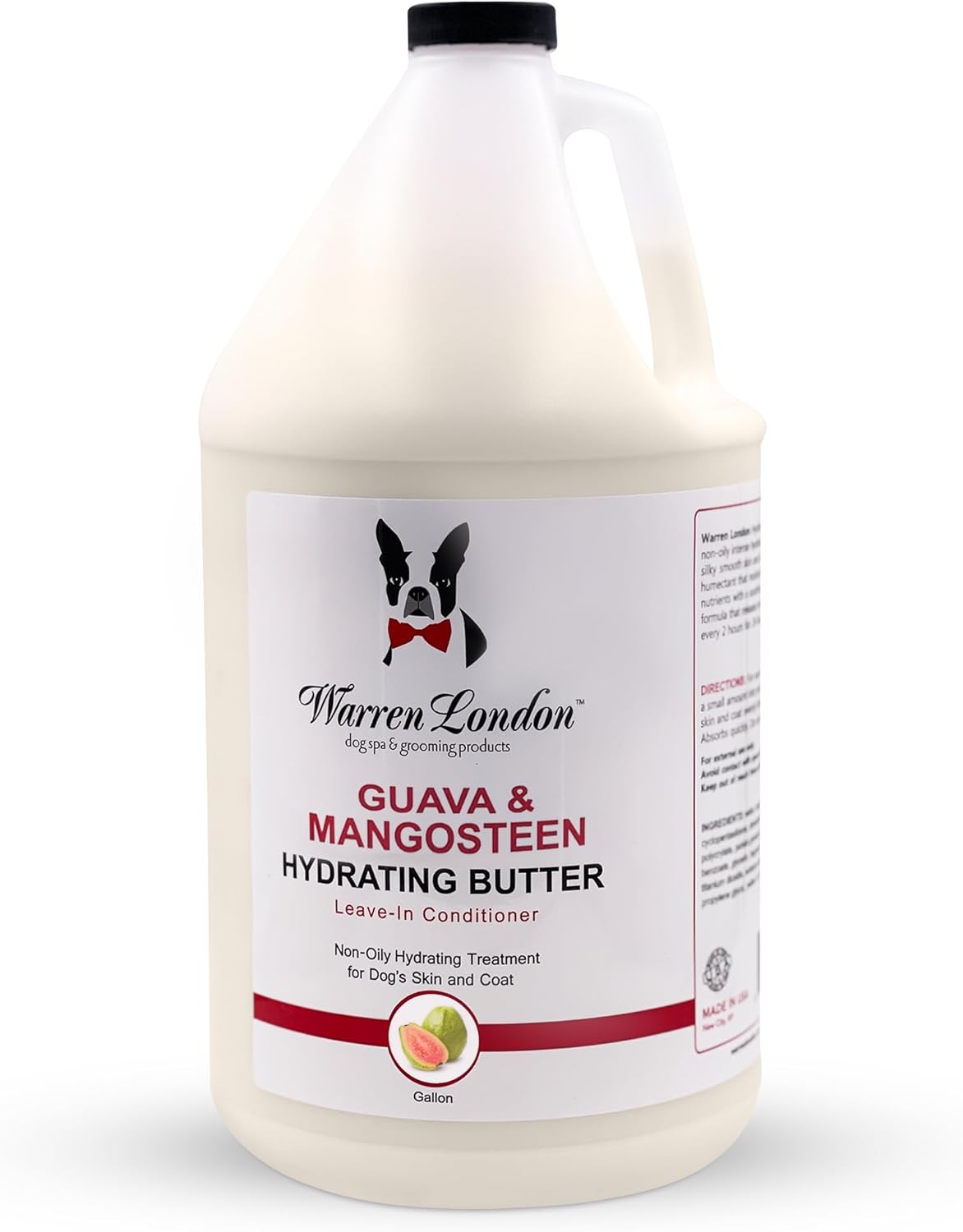Warren London Hydrating Butter Leave in Pet Conditioner for Dogs | Lotion for Skin and Coat | Aloe Puppy & Dog Conditioner for Hair Detangler, Dry Skin, & Pet Fur Dandruff | Made in USA | Guava 8oz - Image 9