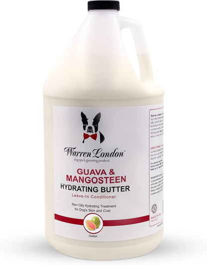 Warren London Hydrating Butter Leave in Pet Conditioner for Dogs | Lotion for Skin and Coat | Aloe Puppy & Dog Conditioner for Hair Detangler, Dry Skin, & Pet Fur Dandruff | Made in USA | Guava 8oz - Image 9
