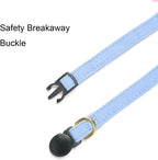 YUDOTE breakaway pet collar with detachable bow tie accessory isolated on plain background