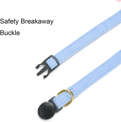 YUDOTE breakaway pet collar with detachable bow tie accessory isolated on plain background