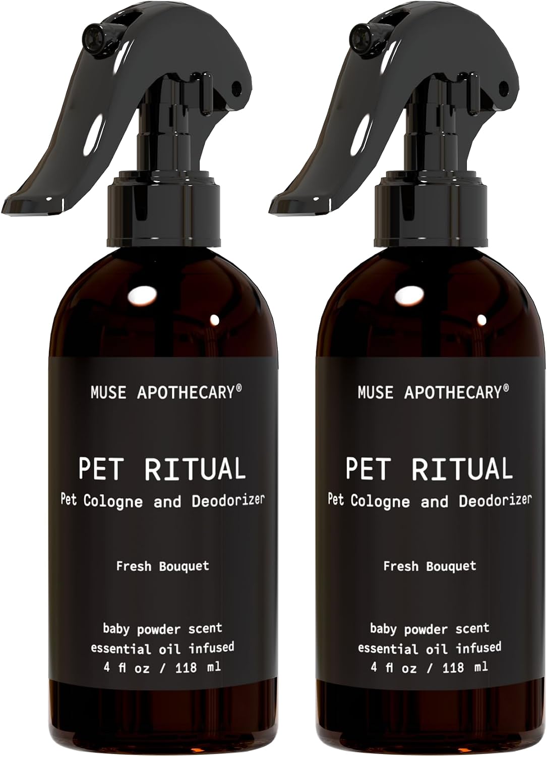 Muse Apothecary Pet Ritual Pet Cologne Spray for Dogs - Dog Perfume Spray Long Lasting After Bath - Pet Perfume for Dogs - Essential Oils Infused - 4oz, Fresh Bouquet - Image 10