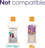 Close up of the fifty six feet jumbo cat litter refill cartridge
