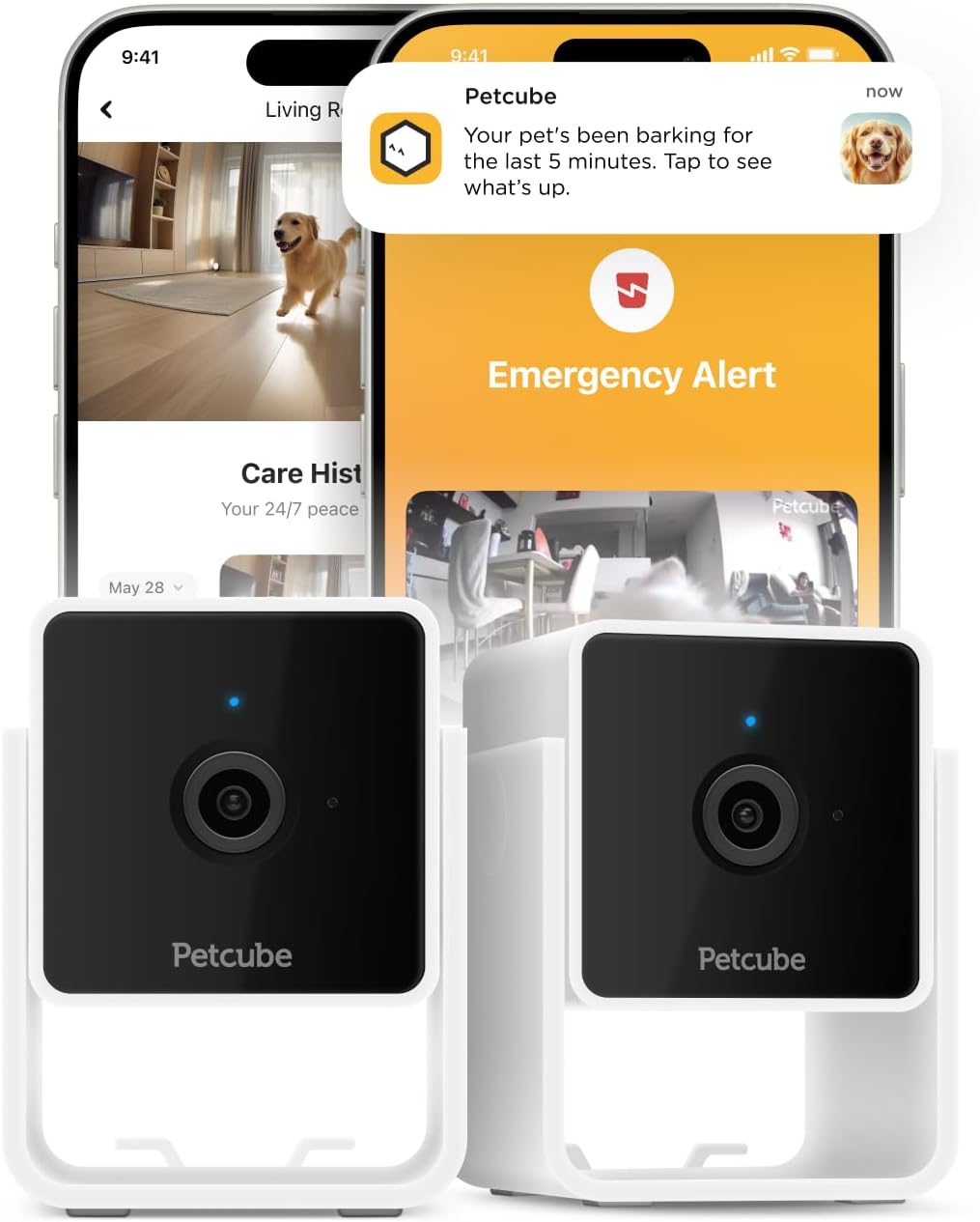 Petcube Cam | Indoor Wi-Fi Pet and Security Camera with Phone App, Pet Monitor with 2-Way Audio and Video, Night Vision, 1080p HD Video and Smart Alerts for Ultimate Home Security - Image 9