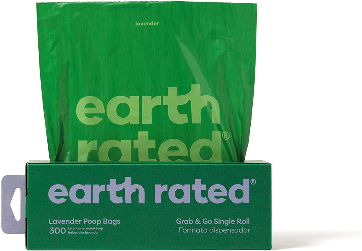 Lavender scented pet waste bags 300 count single large roll
