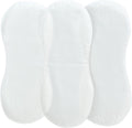 Corner Canyon Products peanut shaped changing pad liners front view in white