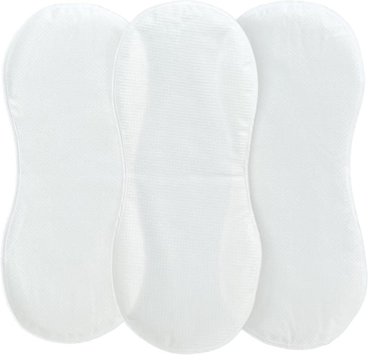 Corner Canyon Products peanut shaped changing pad liners front view