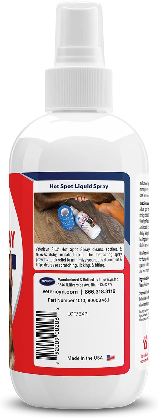 Vetericyn dog skin treatment bottle application nozzle