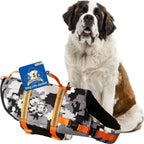Dog Life Jacket - Swimming Vest for Dogs, Adjustable, Reflective, Comfortable, Multiple Colors, Patterns, XX-Small to Extra Large Dog Swim Vest with Handle (Red, Large) - Image 12