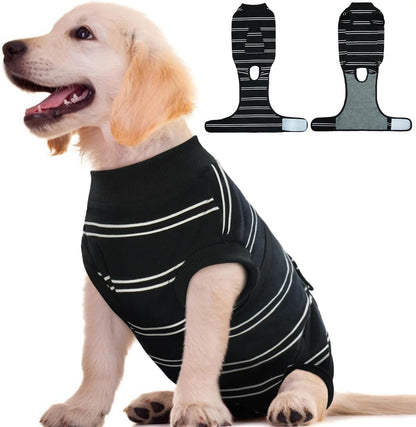 Kuoser Dog Surgery Recovery Suit, Soft Breathable Dog Recovery Suit for Female Spay Male Nueuter, Anti Licking Puppy Onesie Pet Surgical Suit for Dogs Abdominal Wounds Skin Disease, Dinosaur XL - Image 13