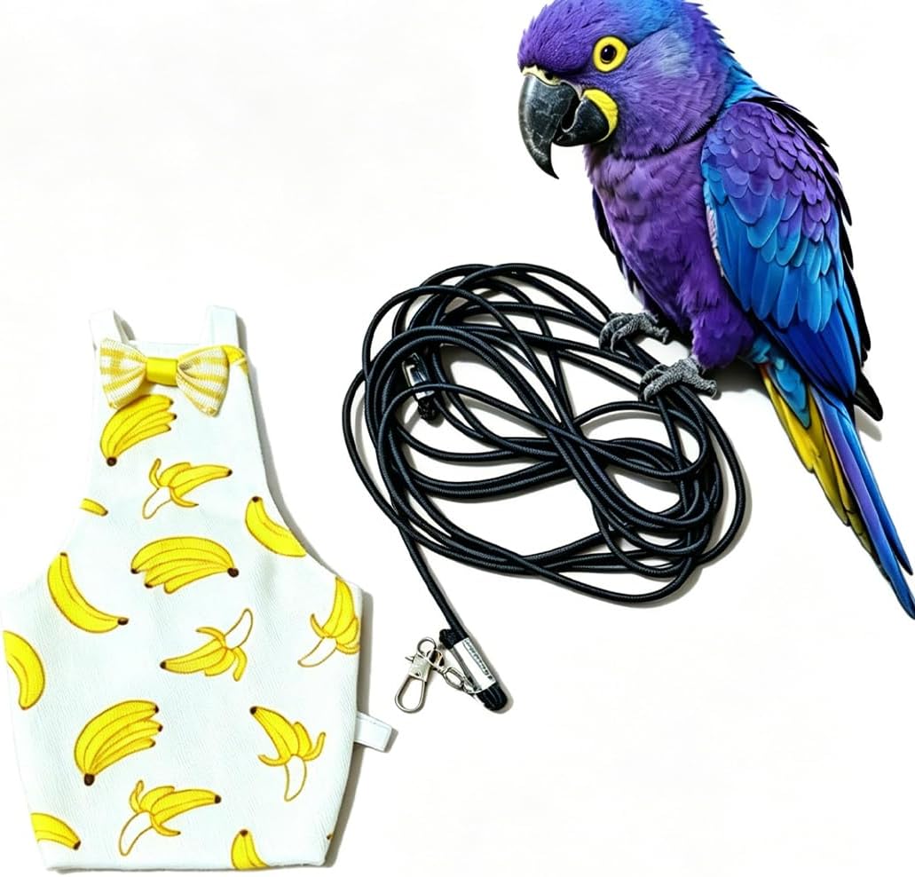 JDZXMBL parakeet flight suit packaging and contents
