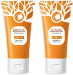 Aasmp Ezyuanchly orange exfoliating gel moisturizer front view packaging