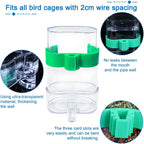 Bottom waste collection drawer for parakeet seed catcher