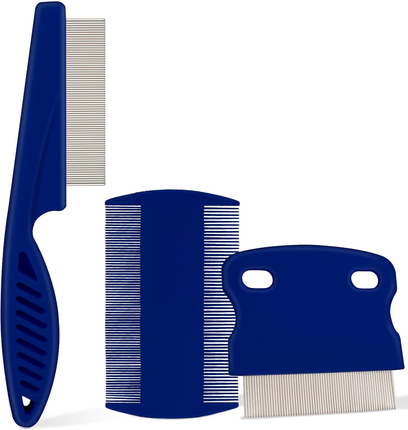 4 Pack Double sided Flea Comb,for Cats and Dogs - Image 9