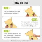 EcoVenger Flea Collars for Dogs & Cats - Flea & Tick Repellent 2-Pack Green. Built-in Pant-Based Formula Strong Repellency Slow Release, Lasting Protection, Pleasant Aroma, Waterproof - Image 8