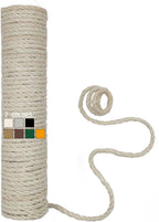 Natural Sisal Rope for Cat Scratcher, 1/4 Inch 32FT Sisal Rope for Cat Scratching Post Repair Replacement, Multi Color Cat Scratch Tree Rope Replacement, Solid Black - Image 9