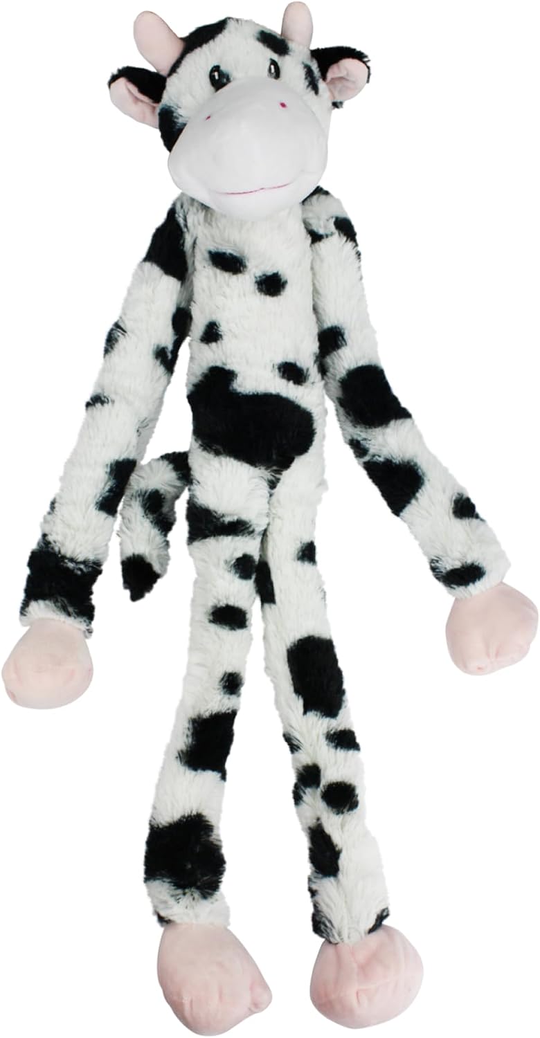Multipet Swingin' Slevin Frog Dog Plush Toy - Squeaky Toys for All Dogs - Extra Soft Plush - Stuffed Animal for Cuddling & Playing - Cute Dog Pet Toy (27", Green, 5 Squeakers) - Image 12