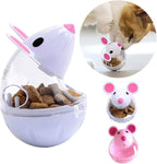 Close up of the durable treats compartment on the Juroicessry cat puzzle toy