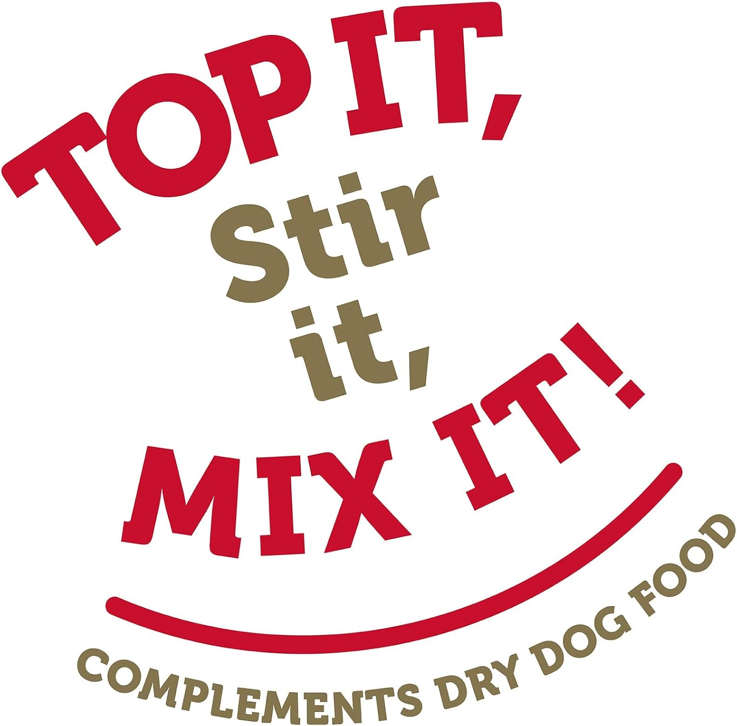 Applaws Taste Toppers serving suggestion over dry kibble