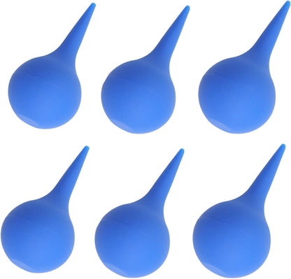 ZPRODESTD Hand Bulb Ear Syringe 6 pack front view for earwax removal.