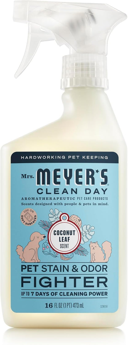 Mrs. MEYER'S CLEAN DAY Pet Stain & Odor Fighter, Orange Blossom Scent, 16oz - Image 11