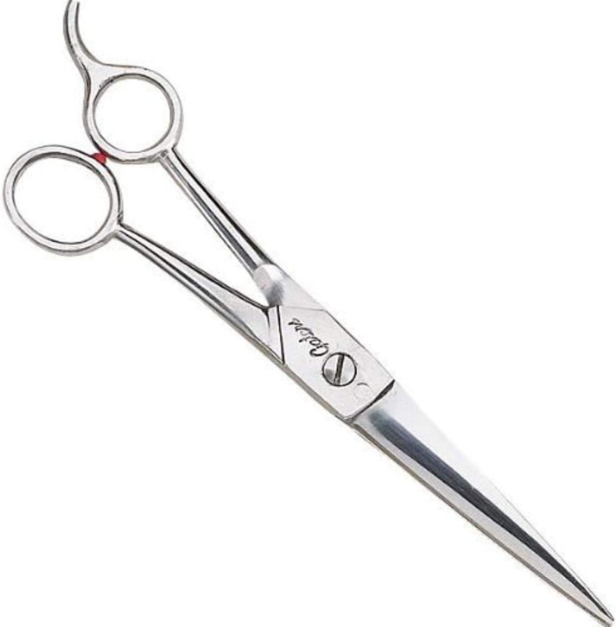 Geib Gator stainless steel pet straight shear front view professional grooming scissor