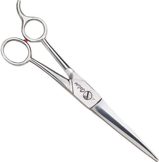 Geib Gator Stainless Steel Pet Straight Shear 7-1/2-Inch professional grooming tool front view